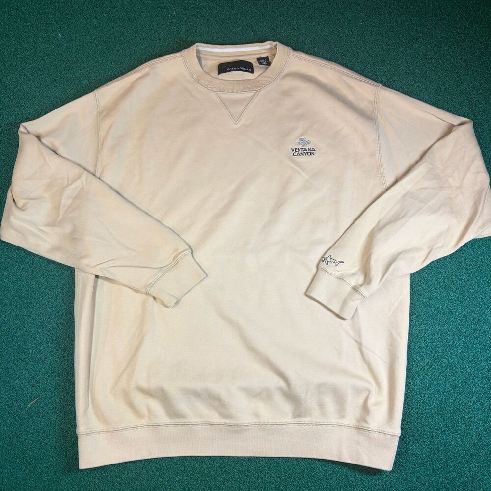 Size L Mens – Greg Norman Ventana Canyon Golf Crewneck Sweatshirt